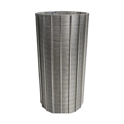 Tube filtrant en fil de cale